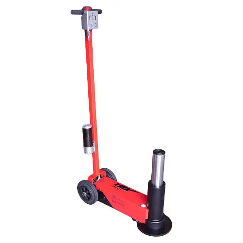 33 ton air hydraulic jack with tall lift for agriculture and heavy-duty vehicle use