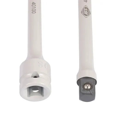 MT-RSR AFF-40100 torque extension ends detail showing socket head and square drive tip in gray finish.