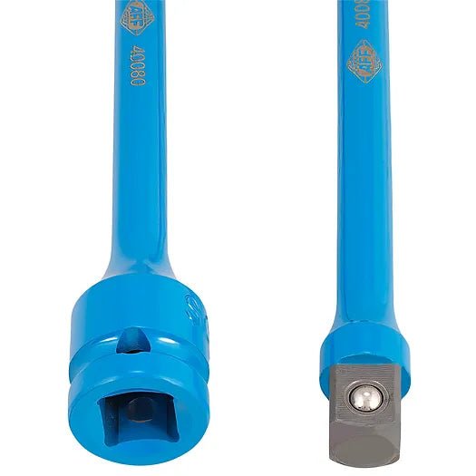 AFF 40080 ends detail showing socket end and square drive end side by side.
