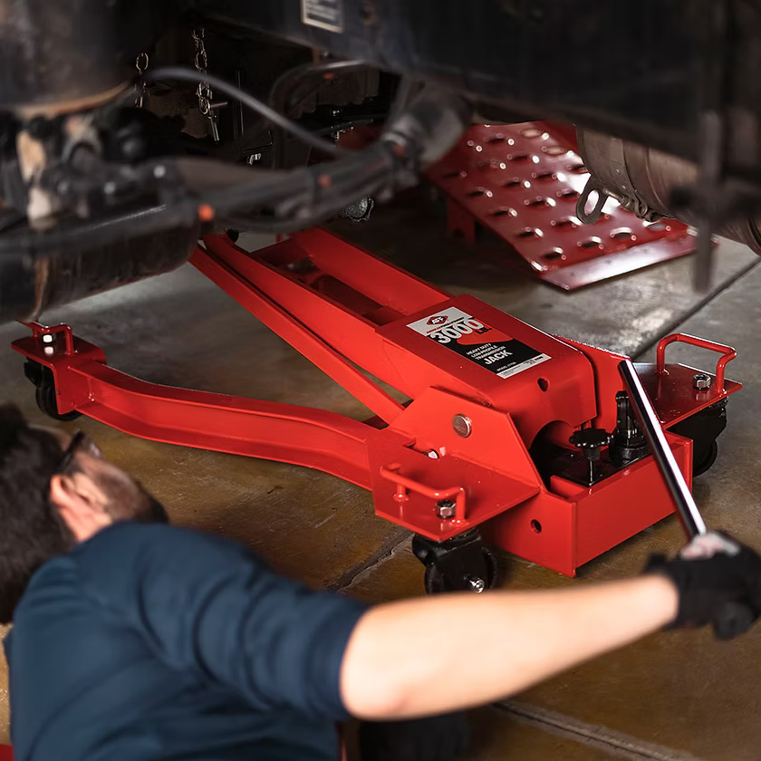AFF 3179A Low Profile Transmission Jack 3000 lb Capacity