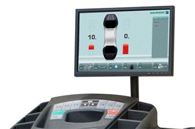 Hofmann Geodyna 7400l Semi-Automatic Wheel Balancer with LCD Monitor