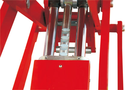 Hydraulic cylinder assembly on Fortisky FSL-FR90 full-rise scissor lift