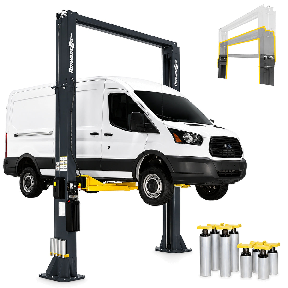 Forward DP15 15K Heavy-Duty Two-Post Lift