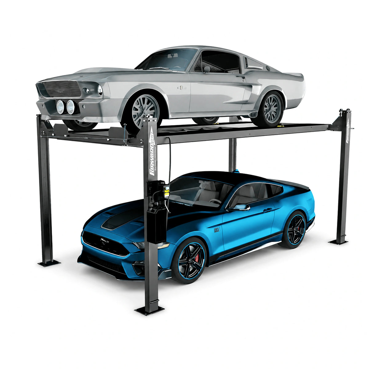 Forward EFP8 8000 lb Four-Post Car Lift for Home Garages