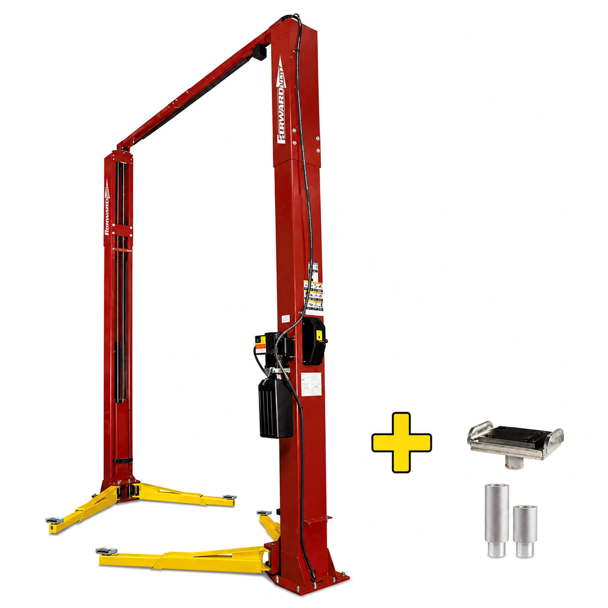 Forward Lift F12 12K Symmetric 2-Post Lift, ALI Certify, Light Duty