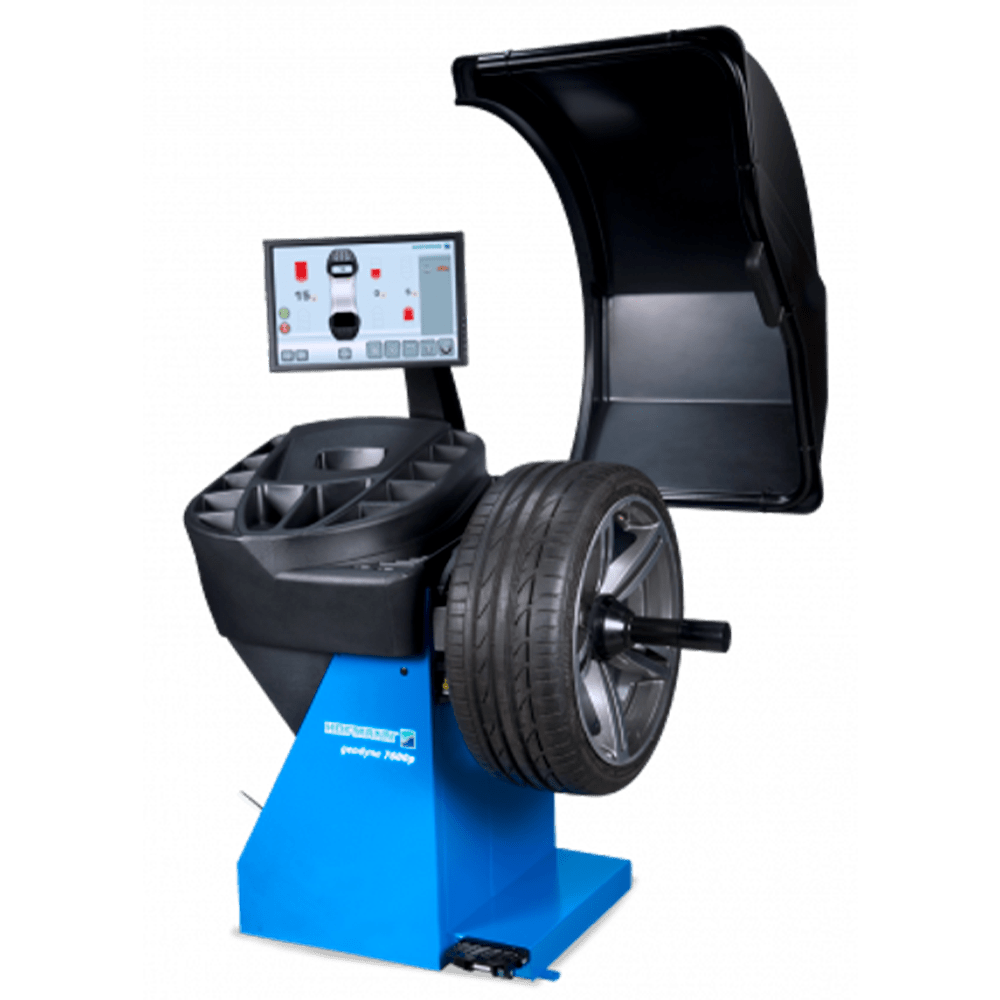 Hofmann Geodyna 7600p Semi-Automatic Wheel Balancer with Touchscreen