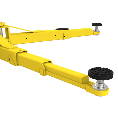 GrandPrix GP-9LC Two-Post Car Lift for Garage - 9,000 lb - Floorplate