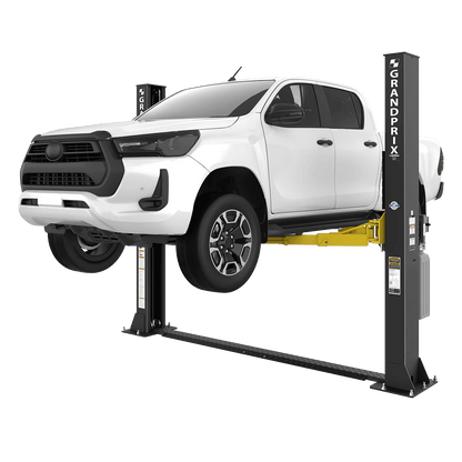 GrandPrix GP-9LC Two-Post Car Lift for Garage - 9,000 lb - Floorplate