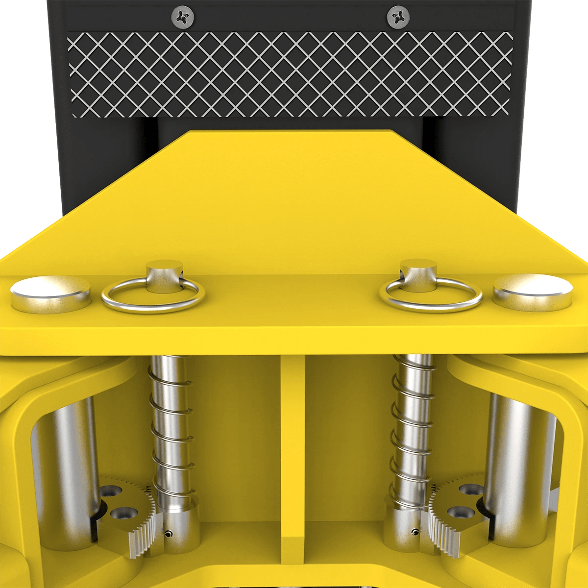 GrandPrix GP-9LC Two-Post Car Lift for Garage - 9,000 lb - Floorplate