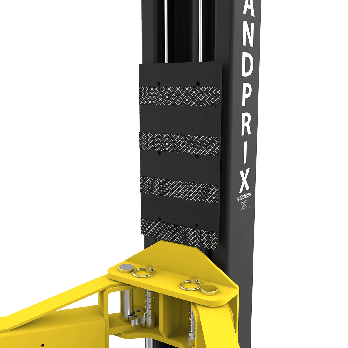 GrandPrix GP-9LC Two-Post Car Lift for Garage - 9,000 lb - Floorplate