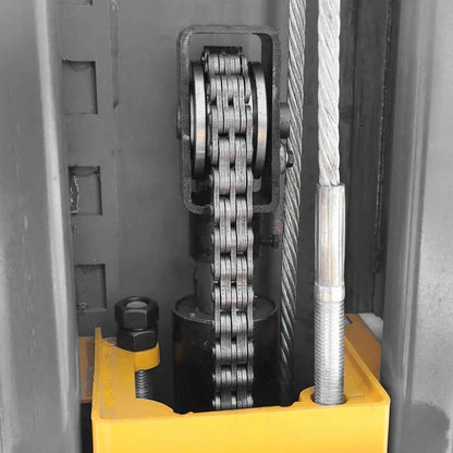 GrandPrix GP-9LC Two-Post Car Lift for Garage - 9,000 lb - Floorplate