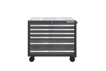 Dragonfire Pro Series 6 Drawer 43-1/2" Rolling Tool Cabinet
