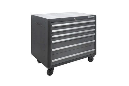 Dragonfire Pro Series 6 Drawer 43-1/2" Rolling Tool Cabinet