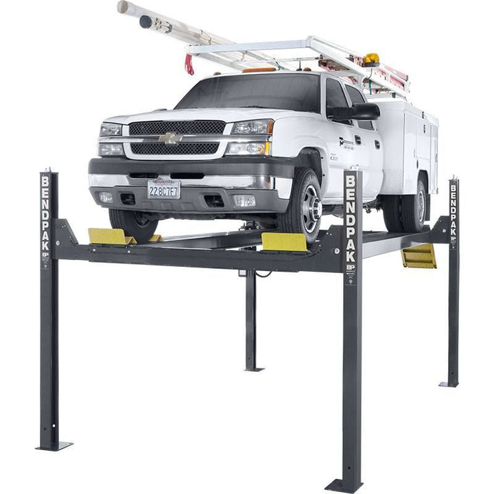 BENDPAK | Four Post Car Lift | 14000 lb Capacity Tall Lift 82” Rise | HD-14T