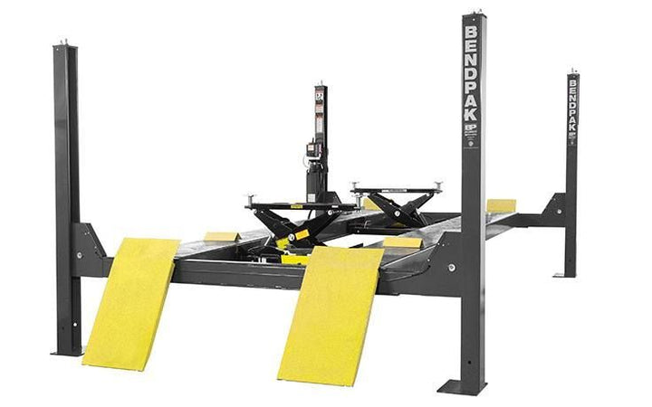 BENDPAK | Four-Post Lift | 14,000 lb Capacity, Extended Limo Style | HDS-14X