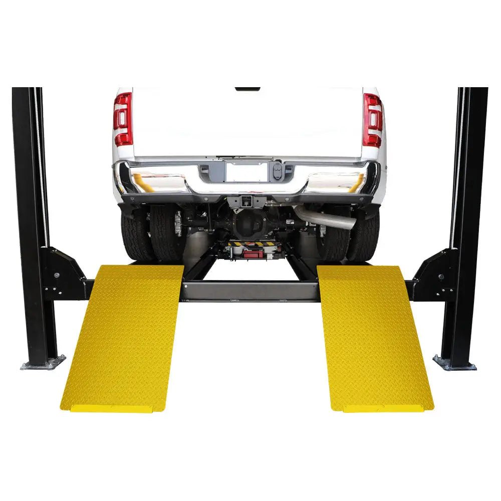 Hofmann 15K 4-Post Alignment Lift ALI Cert. w/ 2 Rolling