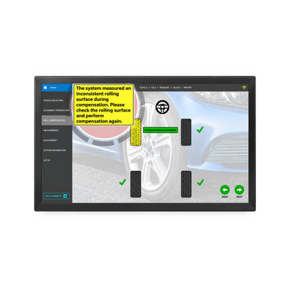 Hofmann Geoliner 609 Tablet-Controlled Cross-Beam Imaging Wheel Aligner