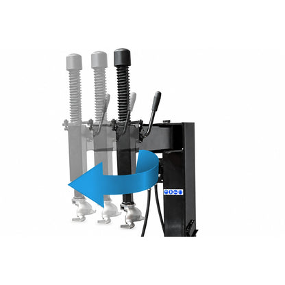HOFMANN M1625EM110 Swing-Arm Tire Changer, Monty 1625EM with EasyMont