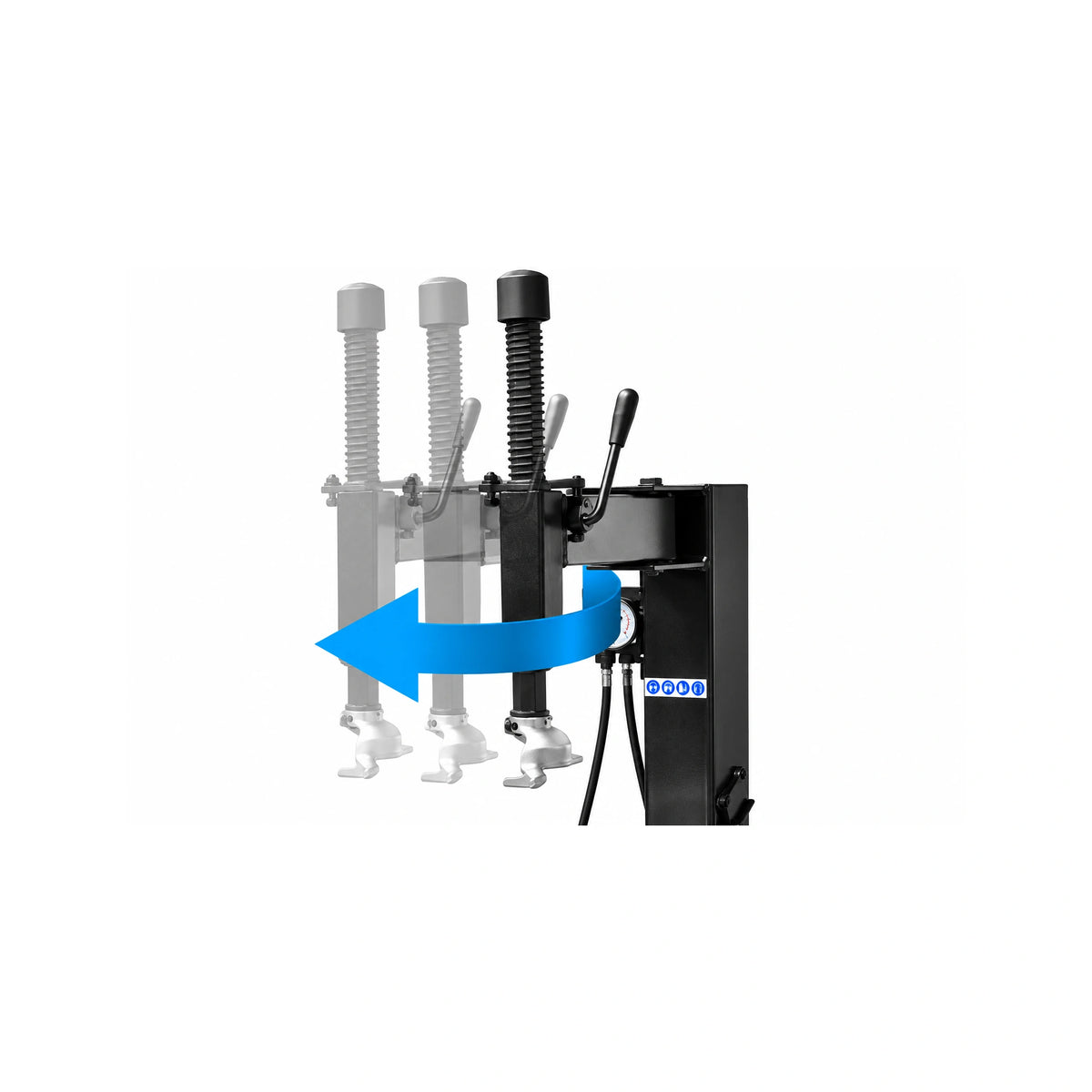 Hofmann Monty 1270 Swing-Arm Tire Changer 20 Inch Rim