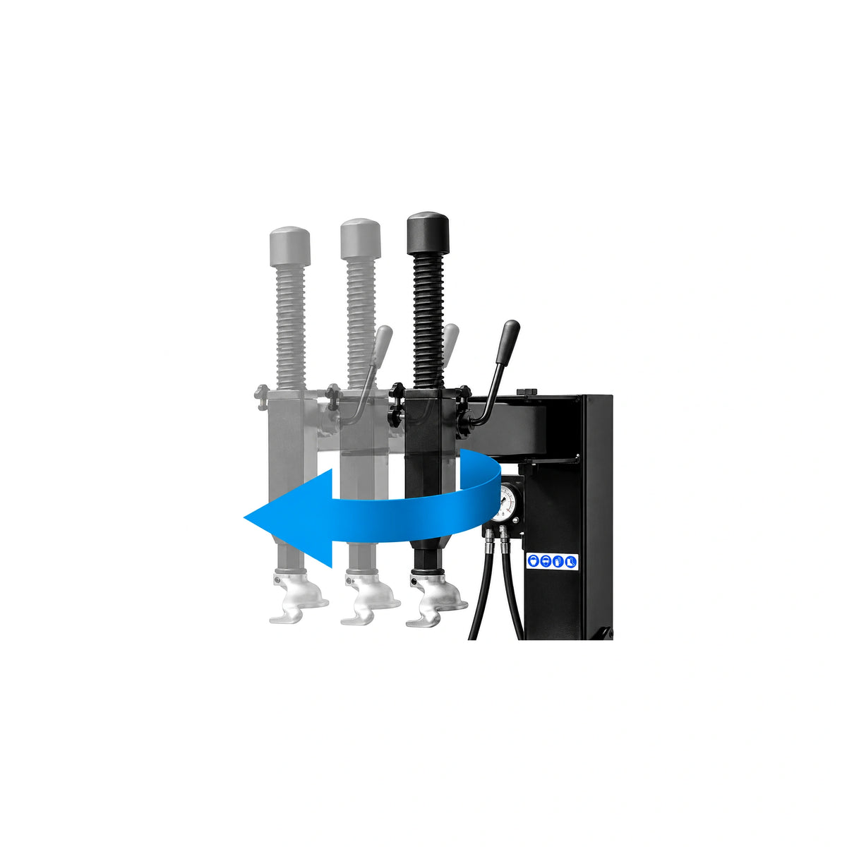 Hofmann Monty 1575 Swing-Arm Tire Changer 24 Inch Rim