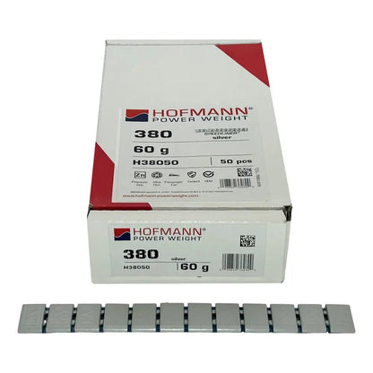 Hofmann Type 380 Gray Adhesive Wheel Weight Zinc 5gm / 600