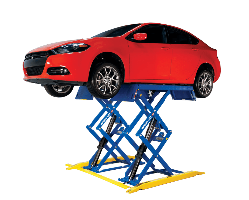Rotary RLP77 Low Profile Scissor Lift - 7,700 lbs Capacity