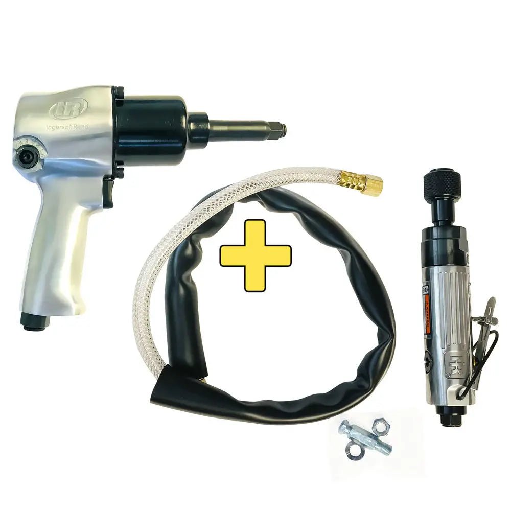 INGERSOLL RAND 231HA-2 IMPACT WRENCH & 327LS TIRE BUFFER COMBO