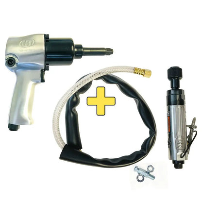 INGERSOLL RAND 231HA-2 IMPACT WRENCH & 327LS TIRE BUFFER COMBO