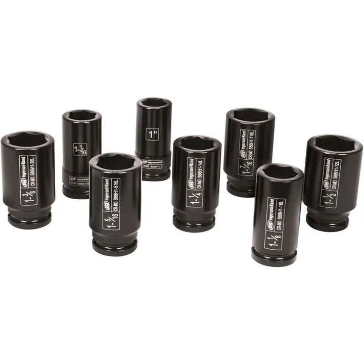 INGERSOLL RAND | SK6H8LN | 3/4" SAE SOCKET SET - DEEP WELL (8 PCS)