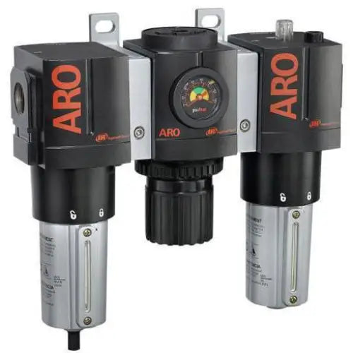 Air Tools - IR Combination Units W/ Gauge (F-R-L) - 1/2in Female NPT