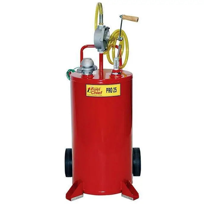 Fuel Transfer + Lubrication - JohnDow Pro 25 Steel Gas Caddy (25 Gal)