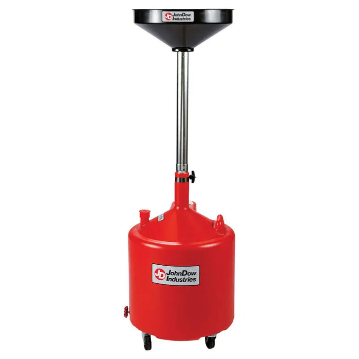 JOHNDOW | JDI-18DCP | POLY PORTABLE OIL DRAIN (18 GAL)