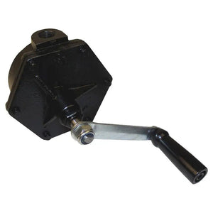 rotary hand pump for gasoline diesel transfer