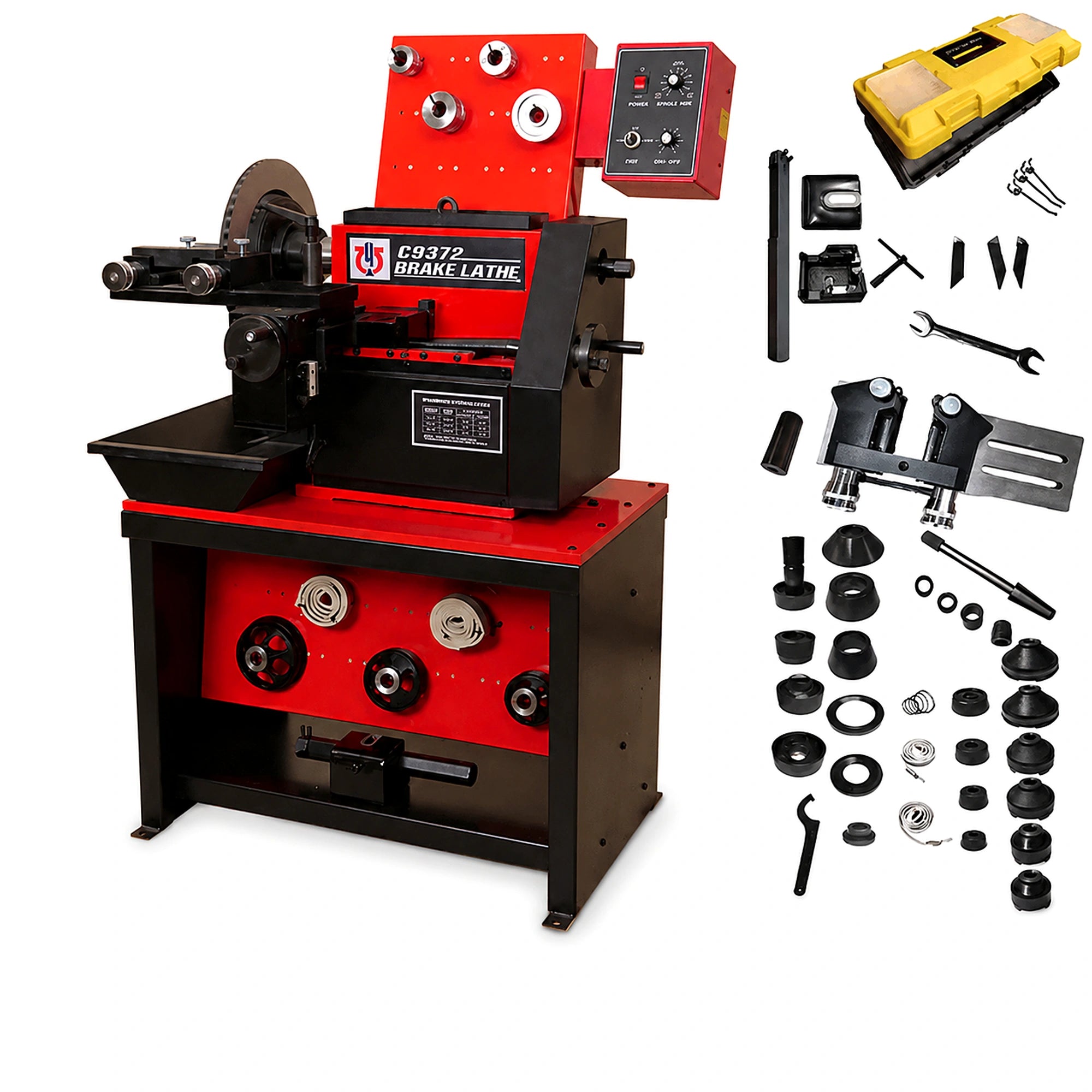Katool KT-C9372 - Combination Disc and Drum Brake Lathe Machine