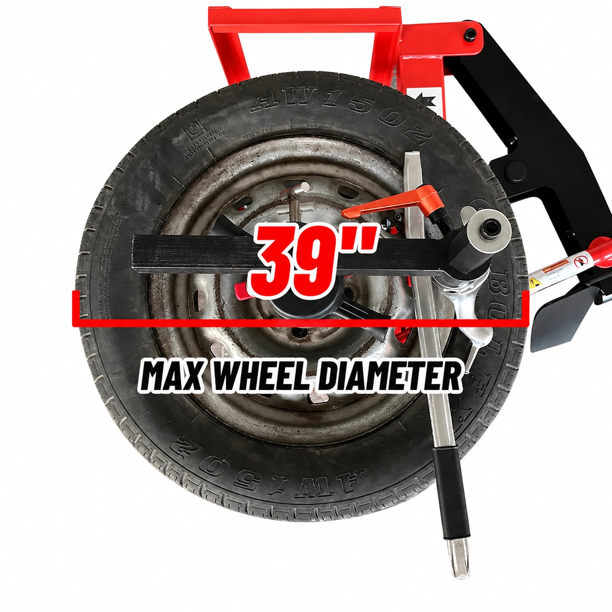 Katool KT-2002 - Portable Tire Changer (Manual, 39 in)