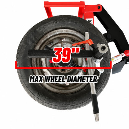 Katool KT-2002 - Portable Tire Changer (Manual, 39 in)