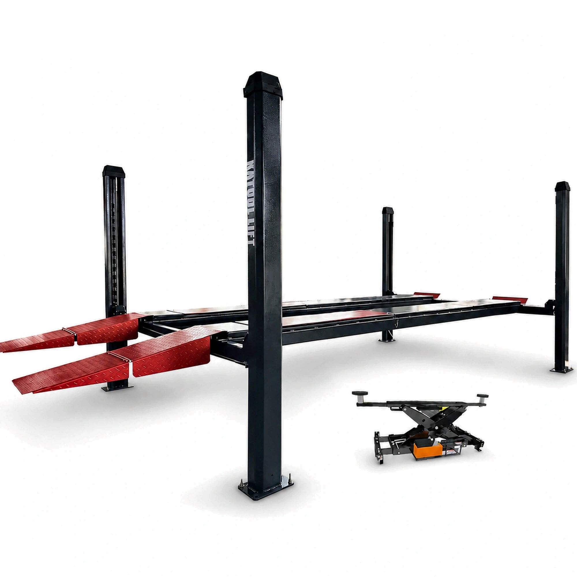 Katool KT-4H120X - 4-Post Car Lift (12,000 lb, Heavy-Duty)