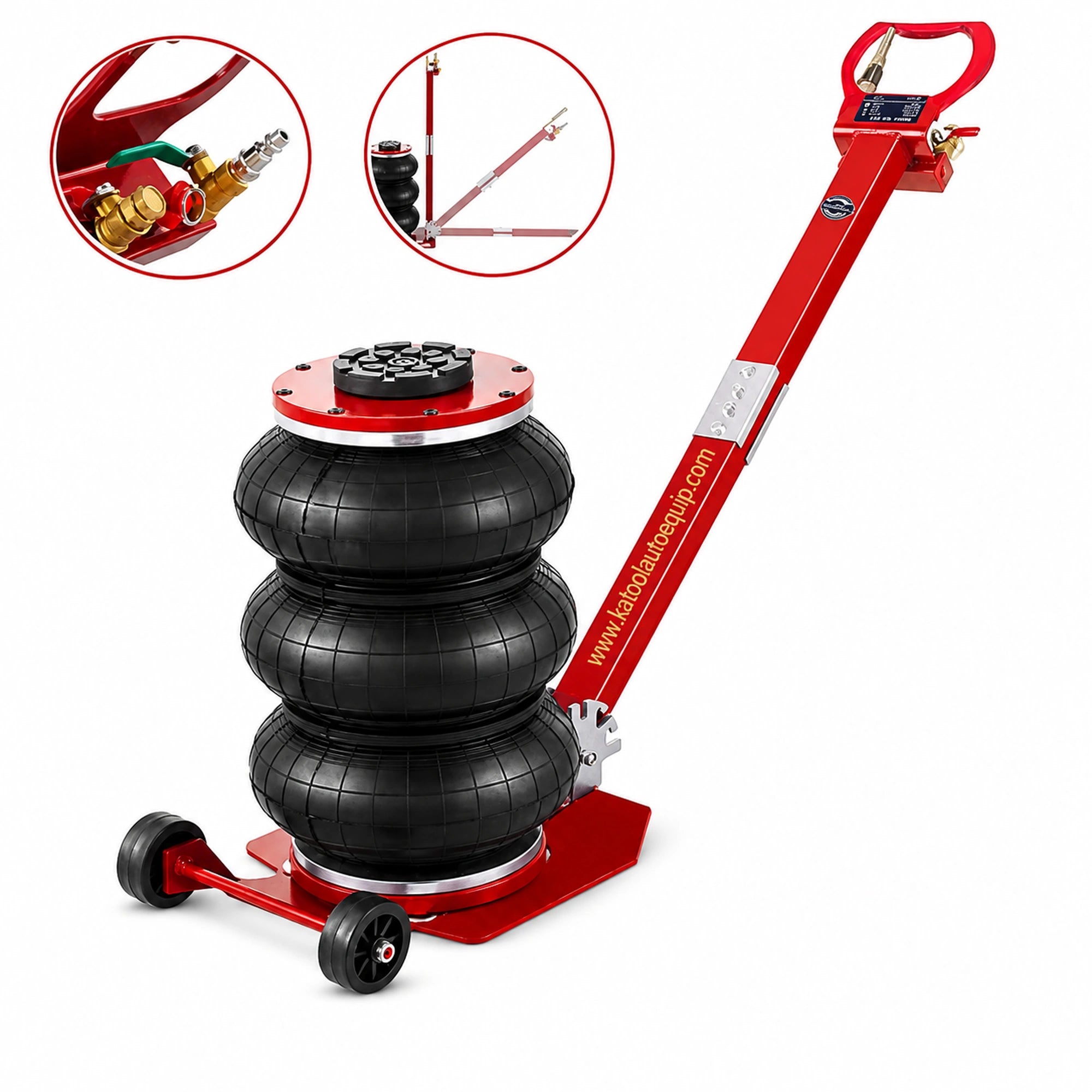 Katool KT-AJ30 - Pneumatic Air Jack (3-Ton)