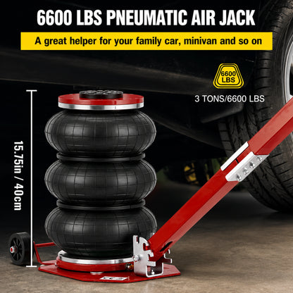 Katool KT-AJ30 - Pneumatic Air Jack (3-Ton)