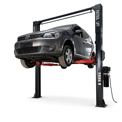 Katool AS110D - 2-Post Car Lift (11,000 lb, Asymmetric)