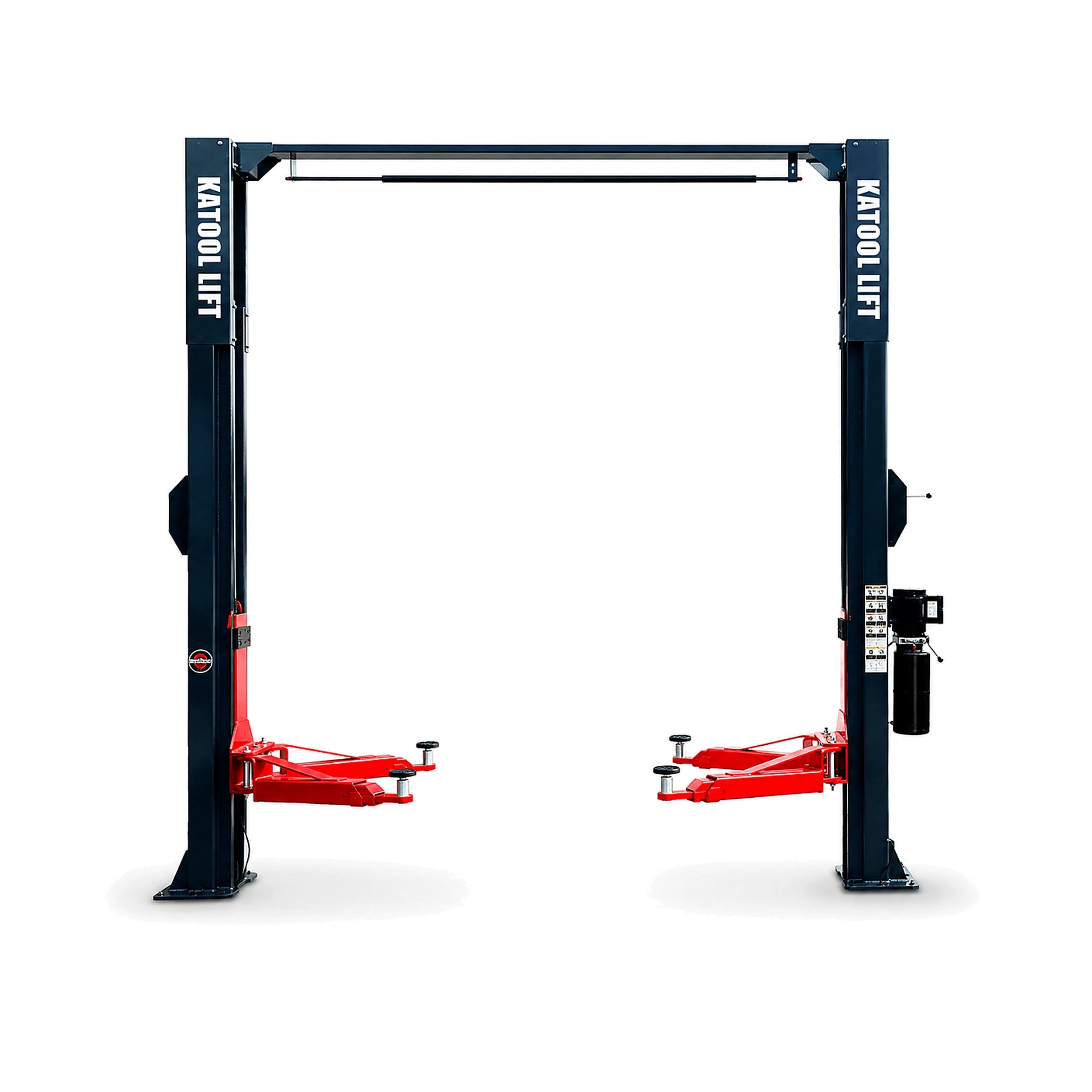 Katool AS110D - 2-Post Car Lift (11,000 lb, Asymmetric)