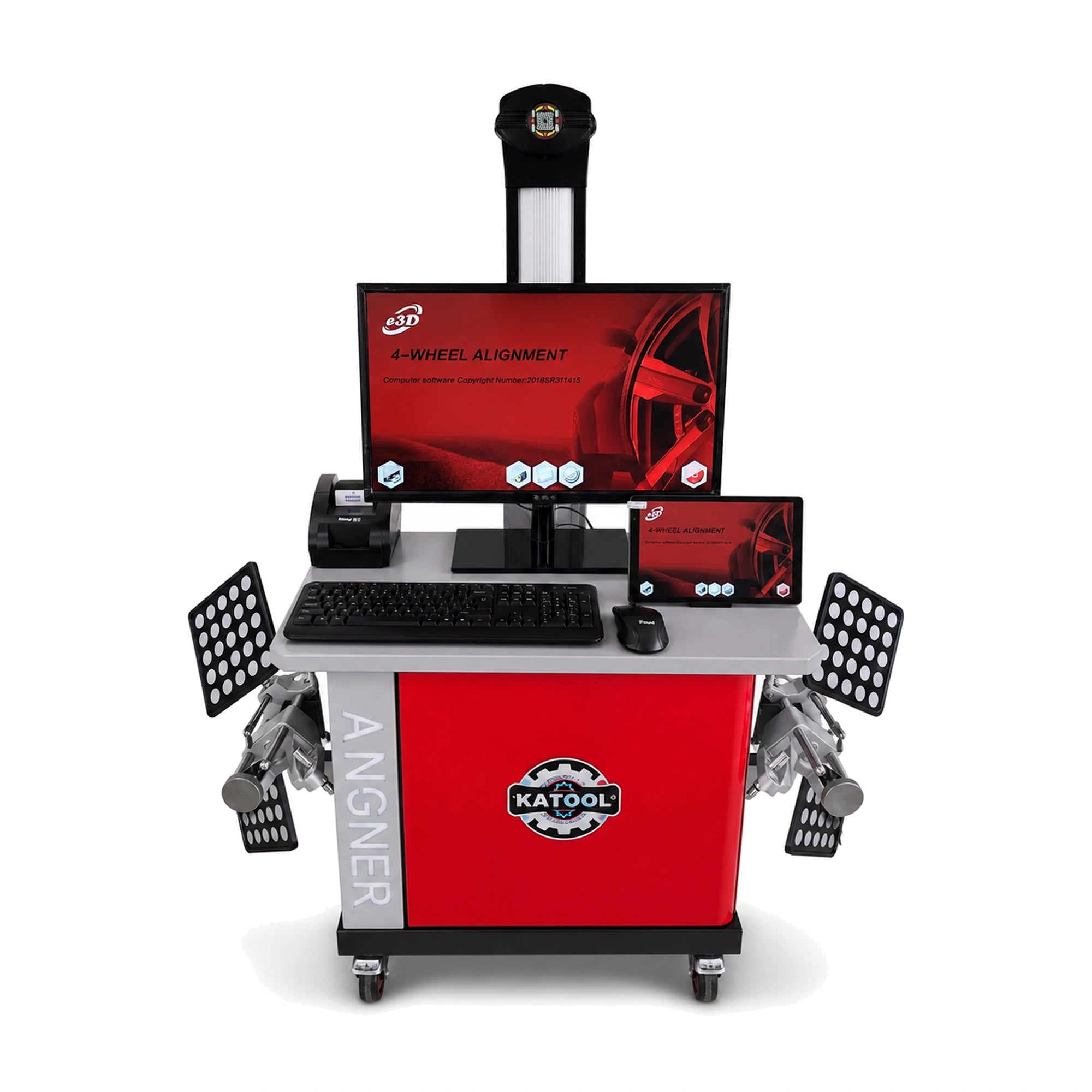 Katool KT-AV6 - Wheel Alignment Machine (3D, Mobile)