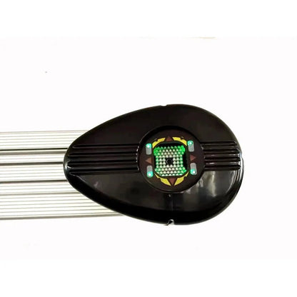 Katool KT-AV651 wheel alignment machine 3D camera module mounted on aluminum bar showing infrared sensor grid and lens assembly