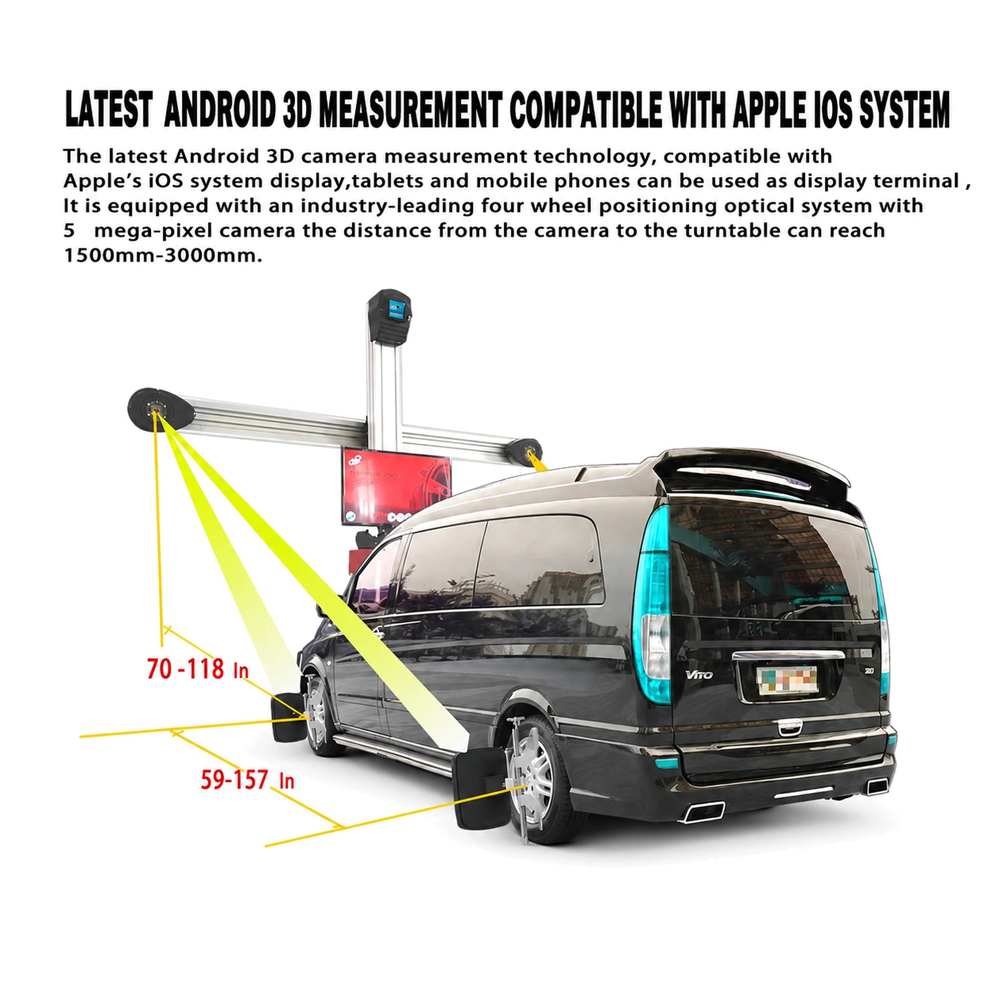 Katool KT-AV9 - Wheel Alignment Machine (Fully Automatic)