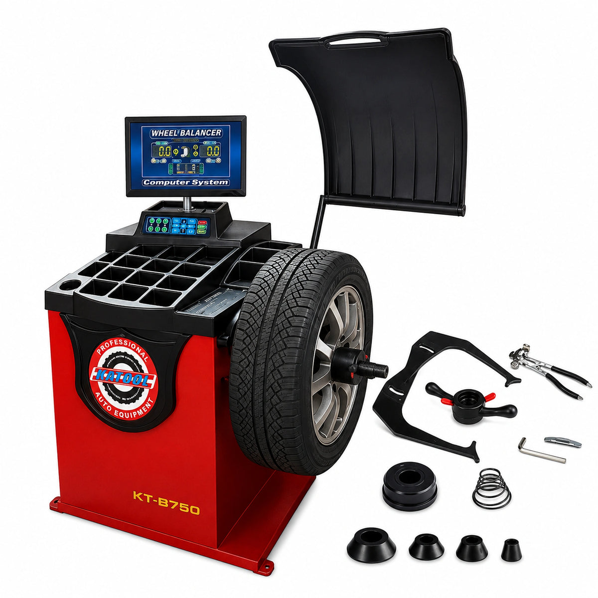 Katool KT-T835 + KT-B750 - Tire Changer and Balancer Combo