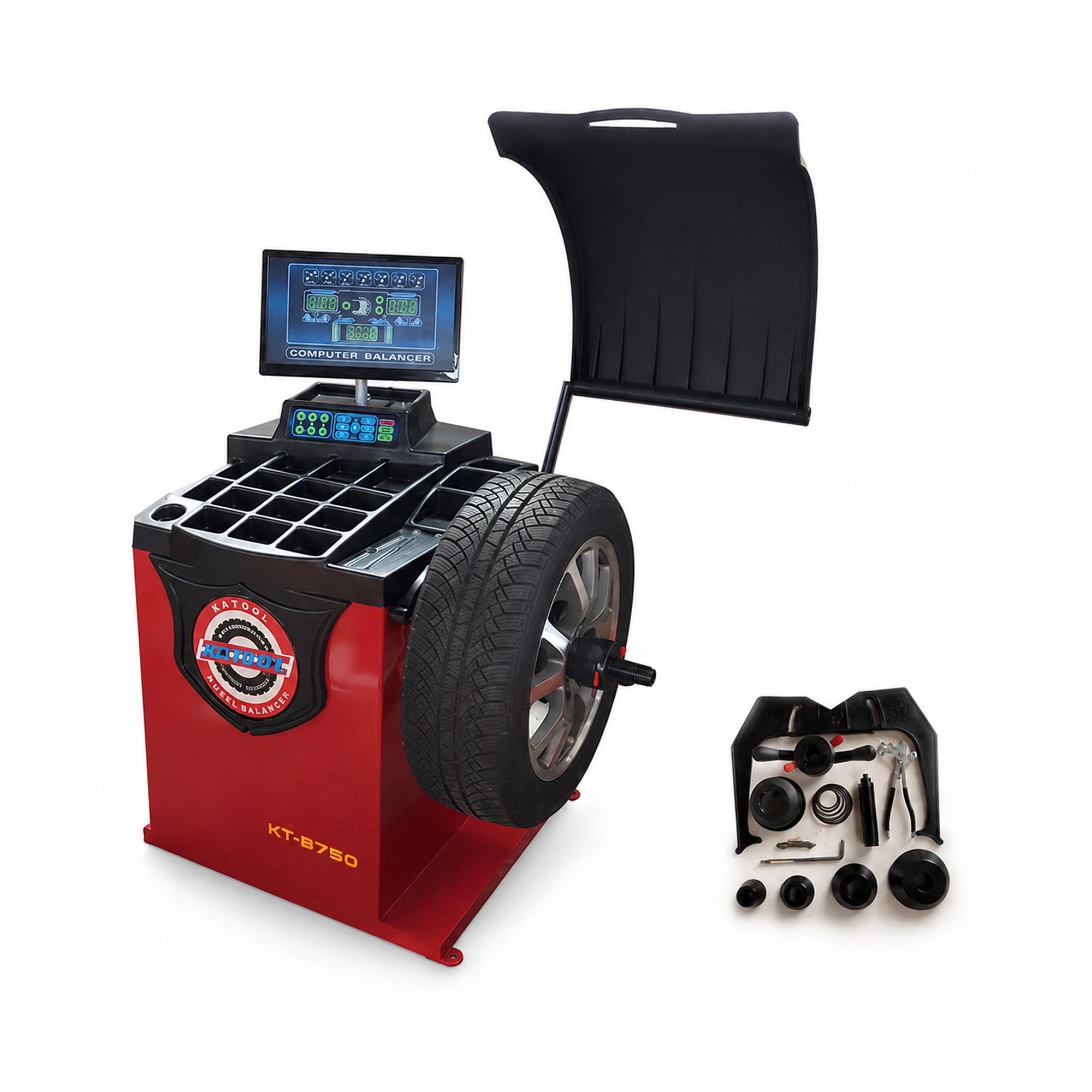 Katool KT-T810 + KT-B750 - Tire Changer and Balancer Combo