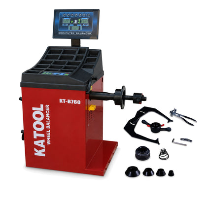 Katool KT-T800 + KT-B760 - Tire Changer and Balancer Combo