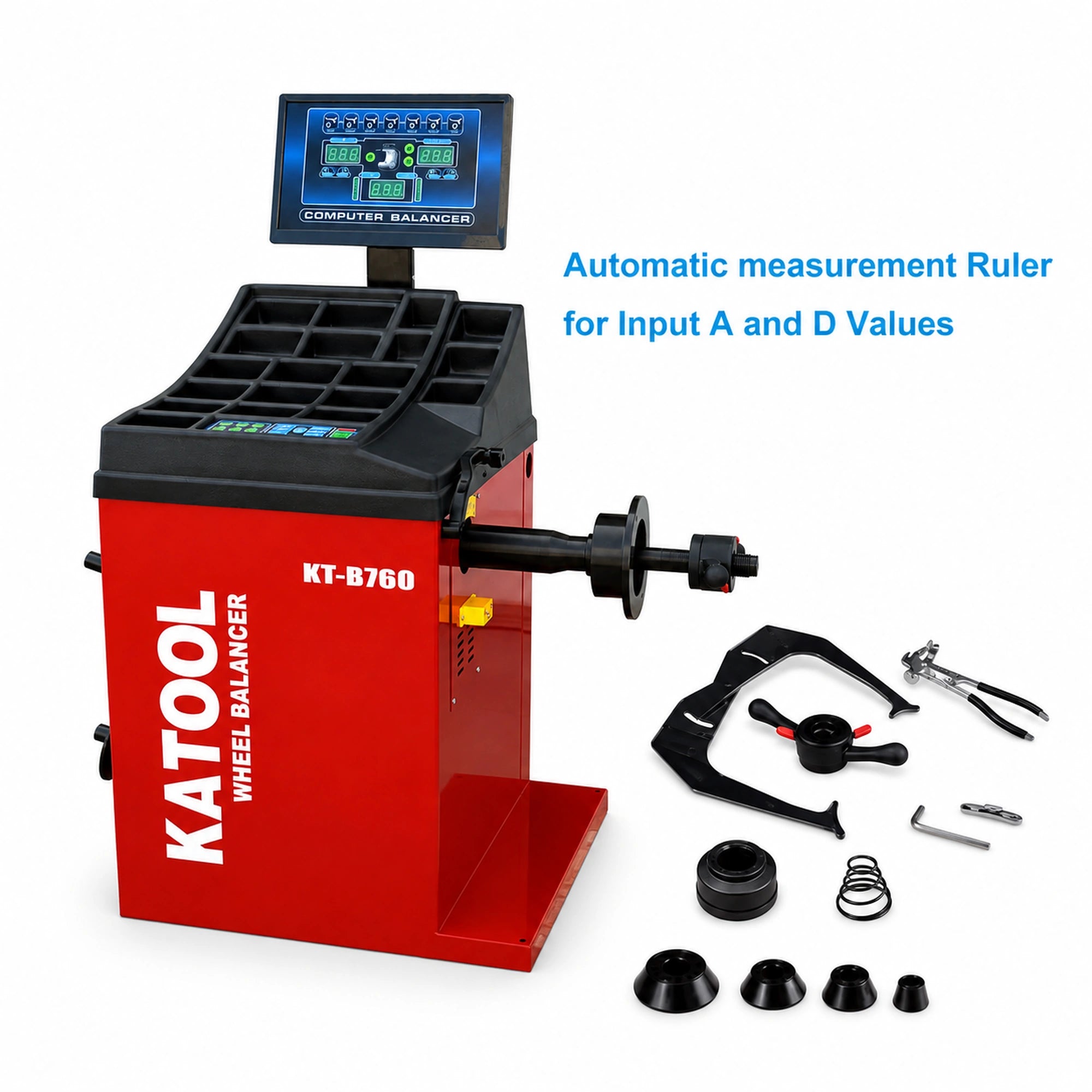 Katool KT-T850 + KT-B760 - Tire Changer and Balancer Combo