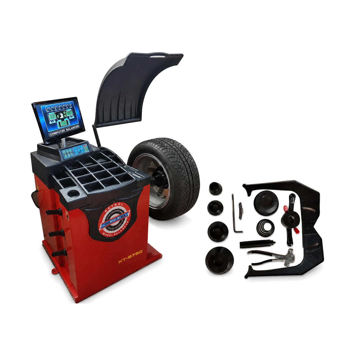 Katool KT-B750 - Wheel Balancer (30 in, Automatic)