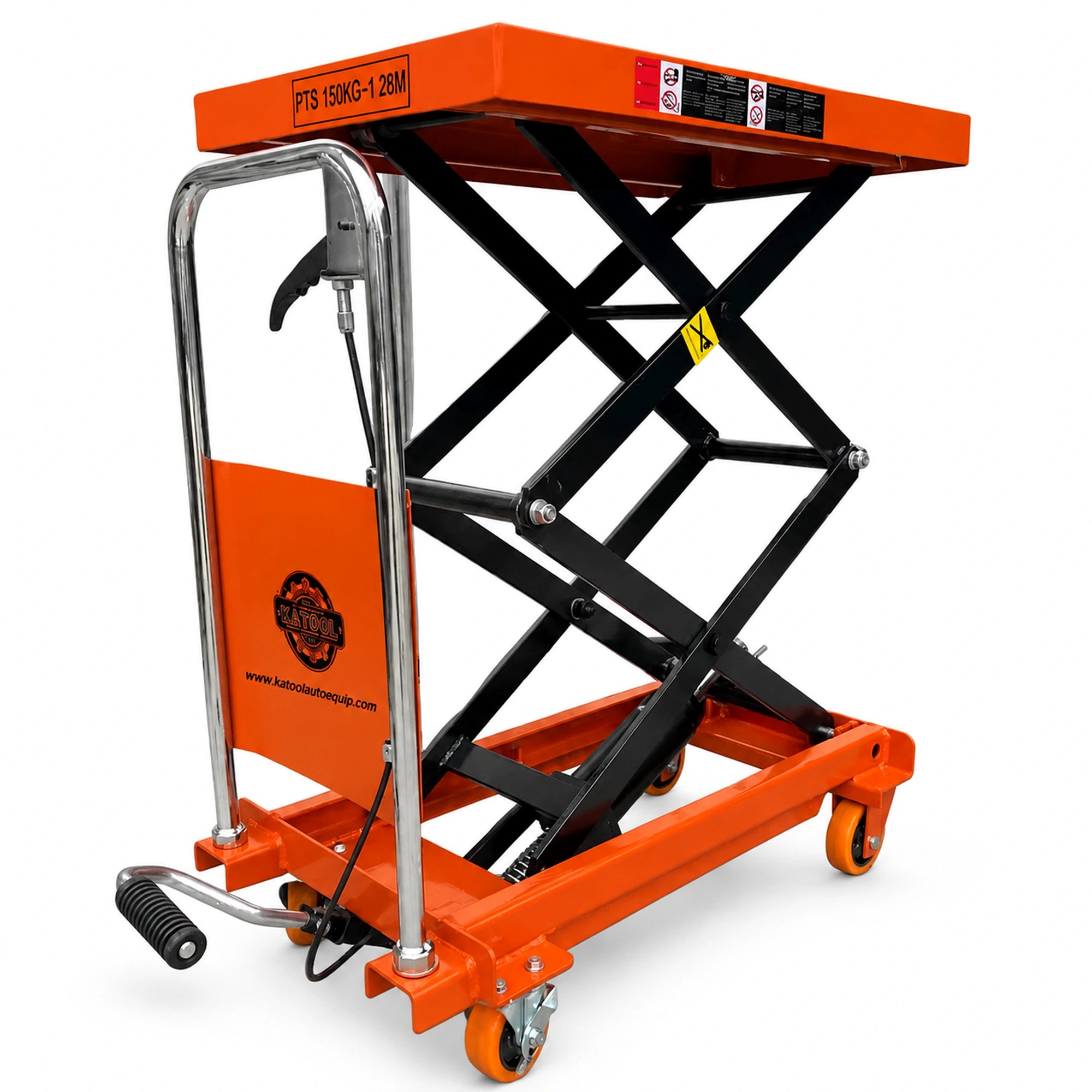 Katool KT-CT330 - Scissor Lift Table (330 lb, Manual)